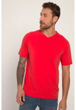 JP1880 Grosse Grössen Bis - T-Shirt Basic - Paprikarood