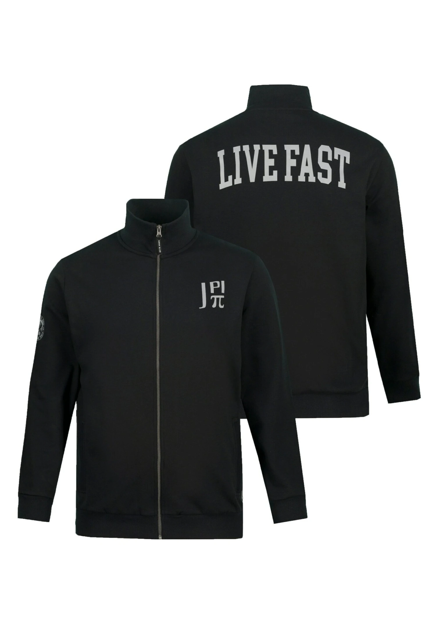 JP1880 Sweater Met Rits - Black 5 JP1880 Sweater Met Rits - Black - Afbeelding 5