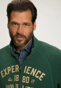 JP1880 Sweater Met Rits - Dunkelgrün -JP1880 Winkel 0a447592424c42a4bcd243f112abae0b