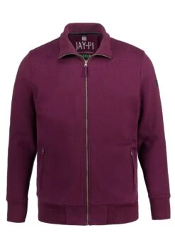 JP1880 Sweater Met Rits - Aubergine -JP1880 Winkel 1077028b02a148cfa270a418c17e2eb2