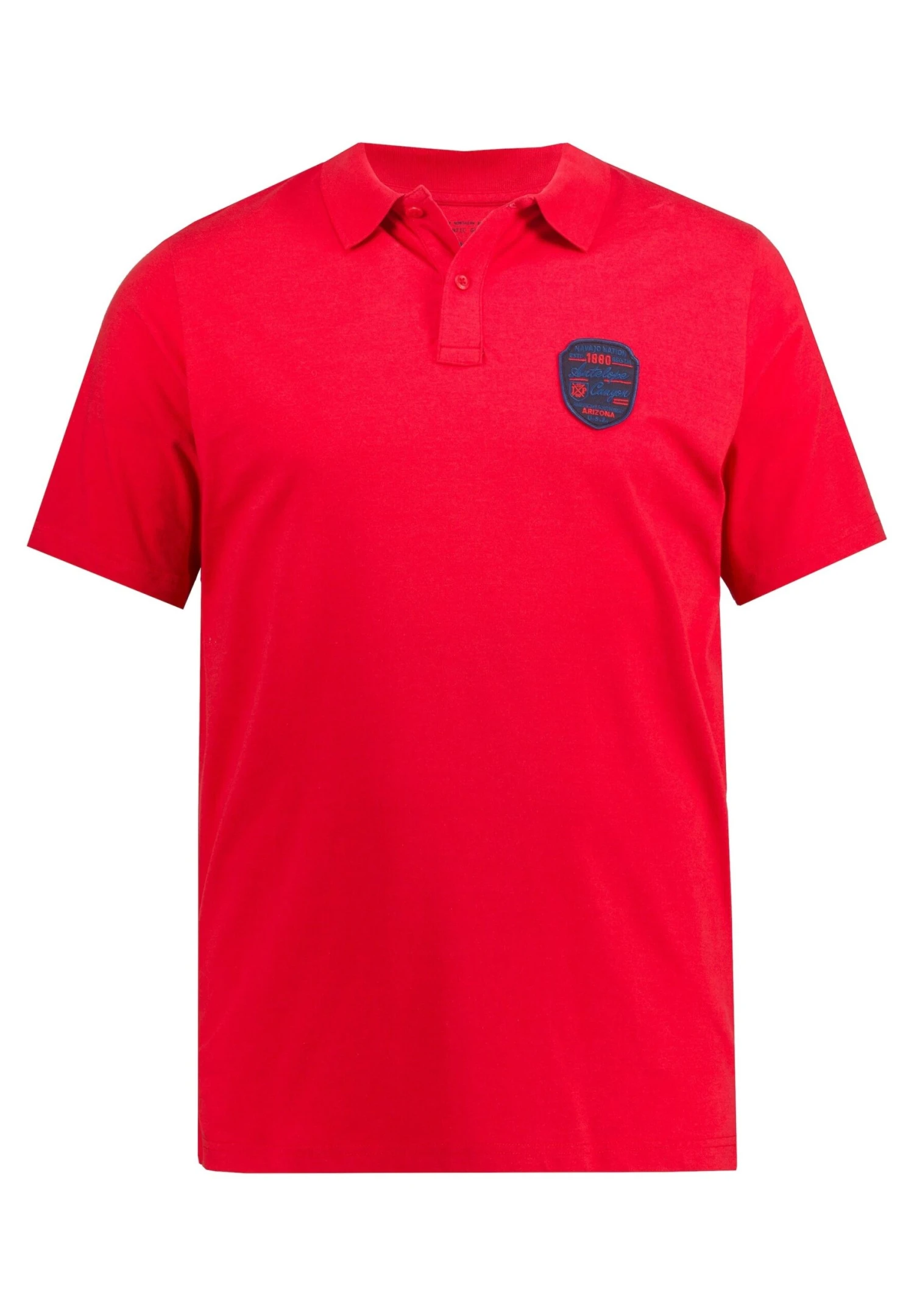 JP1880 Poloshirt - Rot Melange 3 JP1880 Poloshirt - Rot Melange - Afbeelding 3