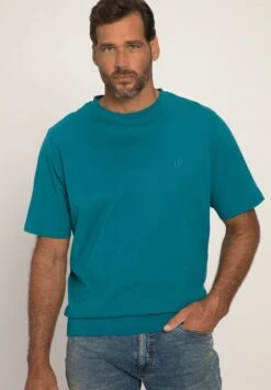 JP1880 Buik Speciale Snit T M 8Xl Korte Mouwen - T-Shirt Basic - Ocean Blue