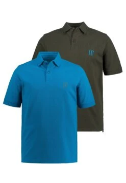 JP1880 Poloshirt - Blauwturkoois Donkerolijf -JP1880 Winkel 16abc2f533944e1cb0b30d03a529e030