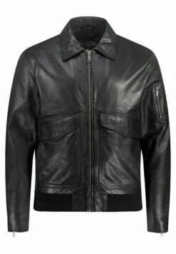 JP1880 Premium Avec Col De Chemi - Leren Jas - Noir -JP1880 Winkel 17033ef2714e4e72a31db80af23e0f36