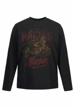 JP1880 Flamm Rundhals Print - Longsleeve - Black -JP1880 Winkel 1d0d977e46a4484abe61e041cf083f2c