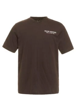 JP1880 T-Shirt Print - Marron Foncé