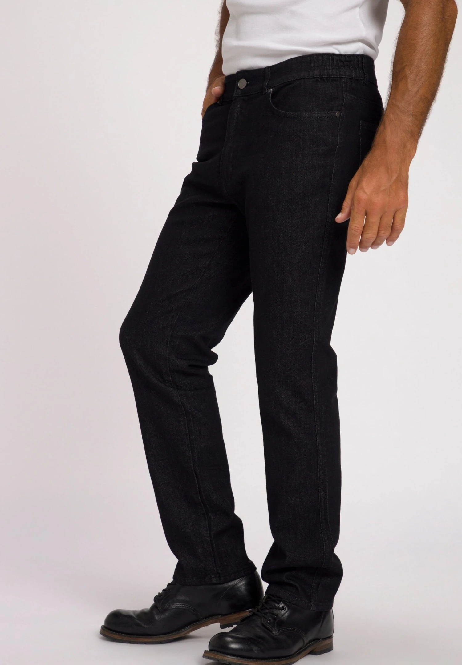 JP1880 Straight Leg Jeans - Zwart 4 JP1880 Straight Leg Jeans - Zwart - Afbeelding 4