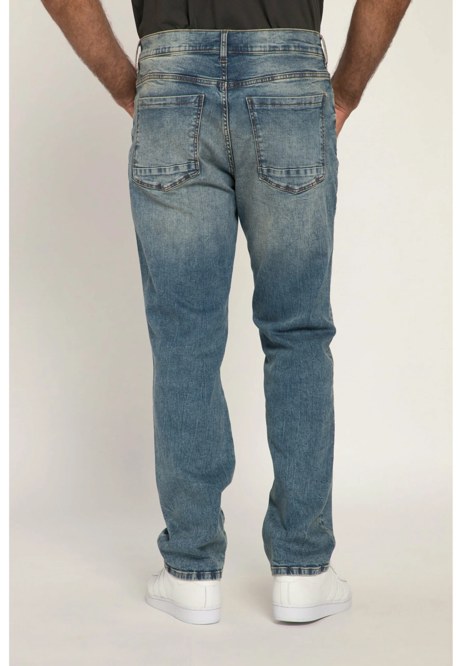 JP1880 Straight Leg Jeans - Bleu Clair 2 JP1880 Straight Leg Jeans - Bleu Clair - Afbeelding 2