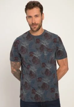 JP1880 T-Shirt Print - Bleu Nuit Mat