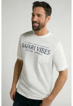 JP1880 Safari Vibes - T-Shirt Print - Schneeweiß