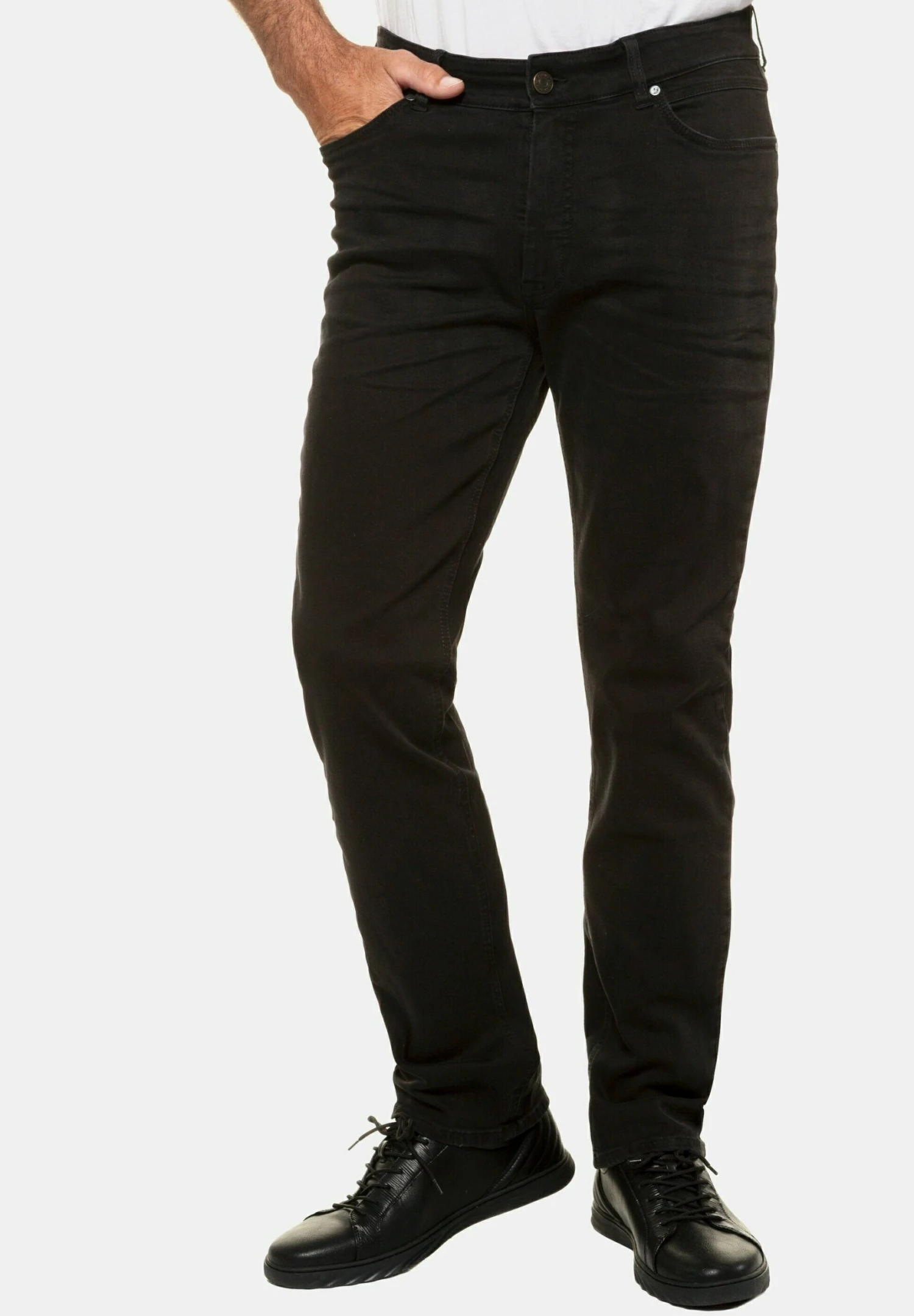 JP1880 Flexnamic - Straight Leg Jeans - Black 1 JP1880 Flexnamic - Straight Leg Jeans - Black