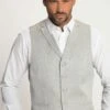 JP1880 Gilet - Light Gray -JP1880 Winkel 262506874ac14495828261f130332b72