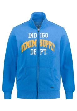 JP1880 Sweater Met Rits - Sommer Blau -JP1880 Winkel 26741baf076449dda3d3d7bc2aebf48c