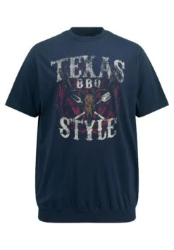 JP1880 Buikpasvorm - T-Shirt Print - Navy Blauw 5 JP1880 Buikpasvorm - T-Shirt Print - Navy Blauw -JP1880 Winkel 275754265e874316b7c90e0a42d03f01