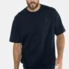 JP1880 Buik Speciale Snit T M 8Xl Korte Mouwen - T-Shirt Basic - Donker Marine