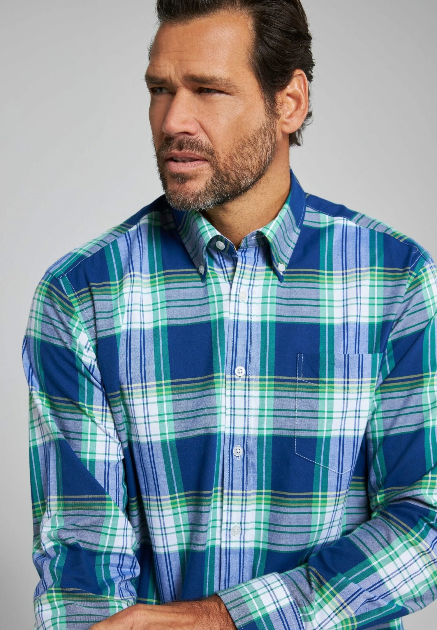 JP1880 Overhemd - Indigo 2 JP1880 Overhemd - Indigo - Afbeelding 2