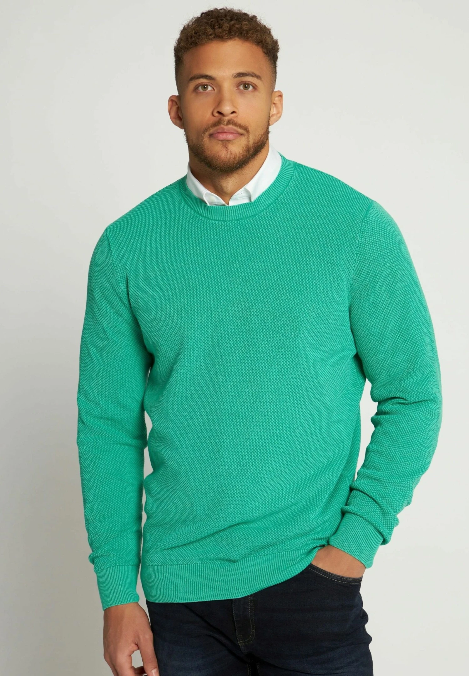 JP1880 Trui - Mai Grün 1 JP1880 Trui - Mai Grün