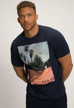 JP1880 Jay-Pi Tennis - T-Shirt Print - Navy Blau