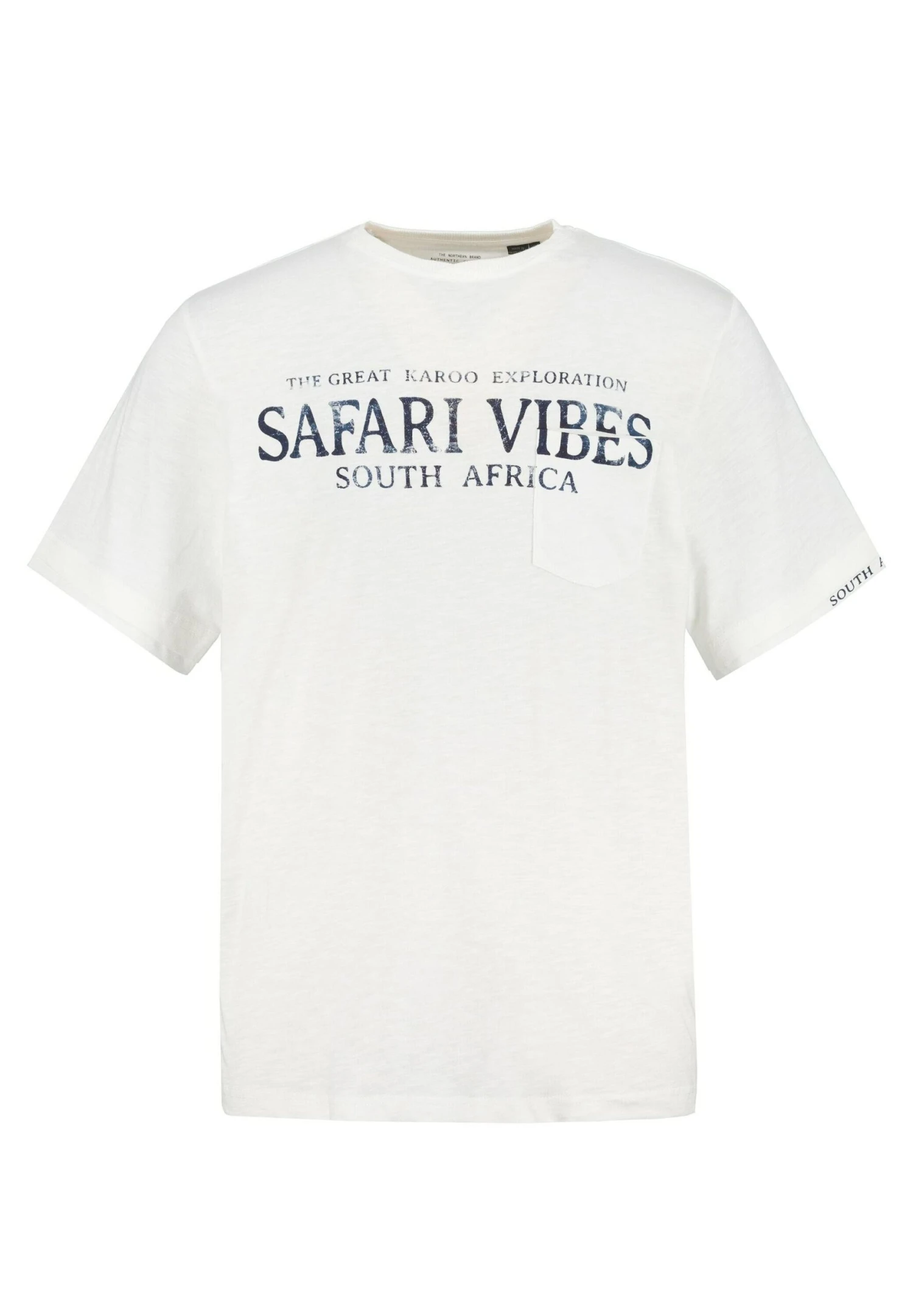 JP1880 Safari Vibes - T-Shirt Print - Schneeweiß 3 JP1880 Safari Vibes - T-Shirt Print - Schneeweiß - Afbeelding 3