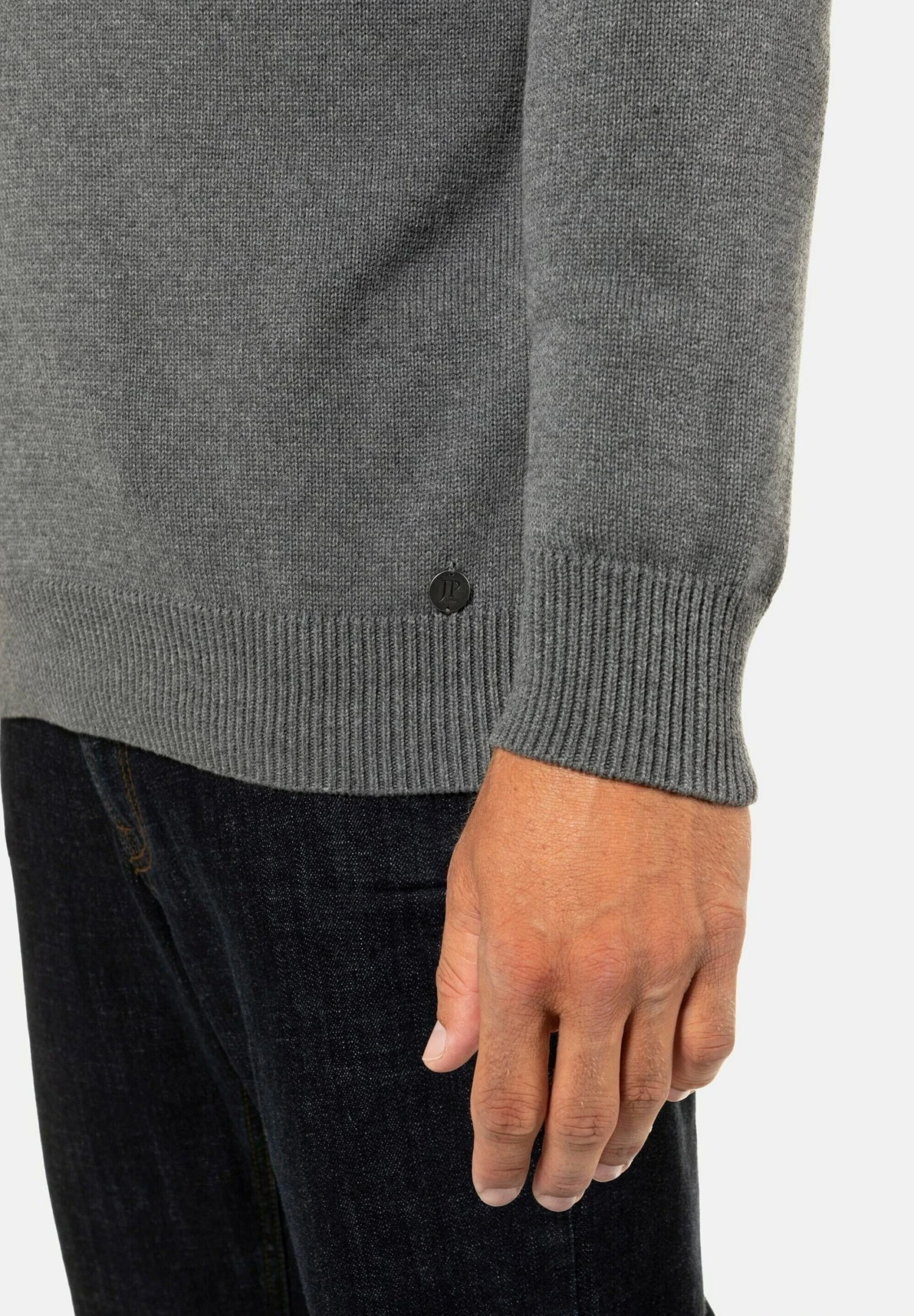 JP1880 Trui - Grau Melange 3 JP1880 Trui - Grau Melange - Afbeelding 3