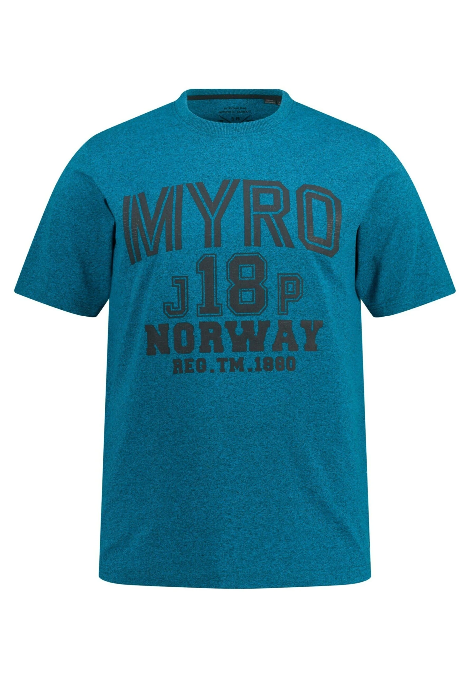 JP1880 Halbarm Myro - T-Shirt Print - Tiefseeblau 3 JP1880 Halbarm Myro - T-Shirt Print - Tiefseeblau - Afbeelding 3