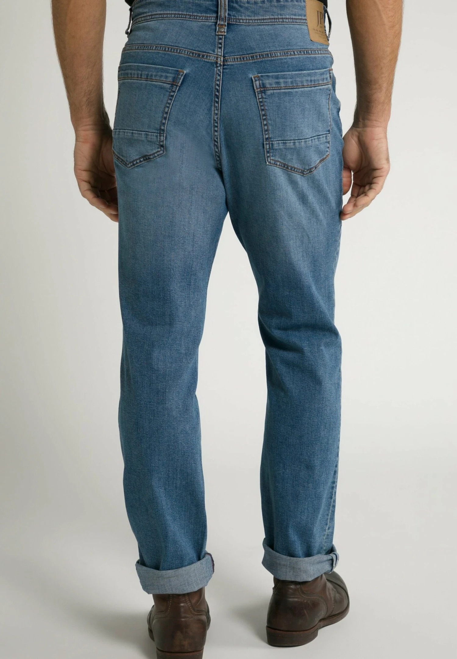 JP1880 Straight Leg Jeans - Light Blue 2 JP1880 Straight Leg Jeans - Light Blue - Afbeelding 2