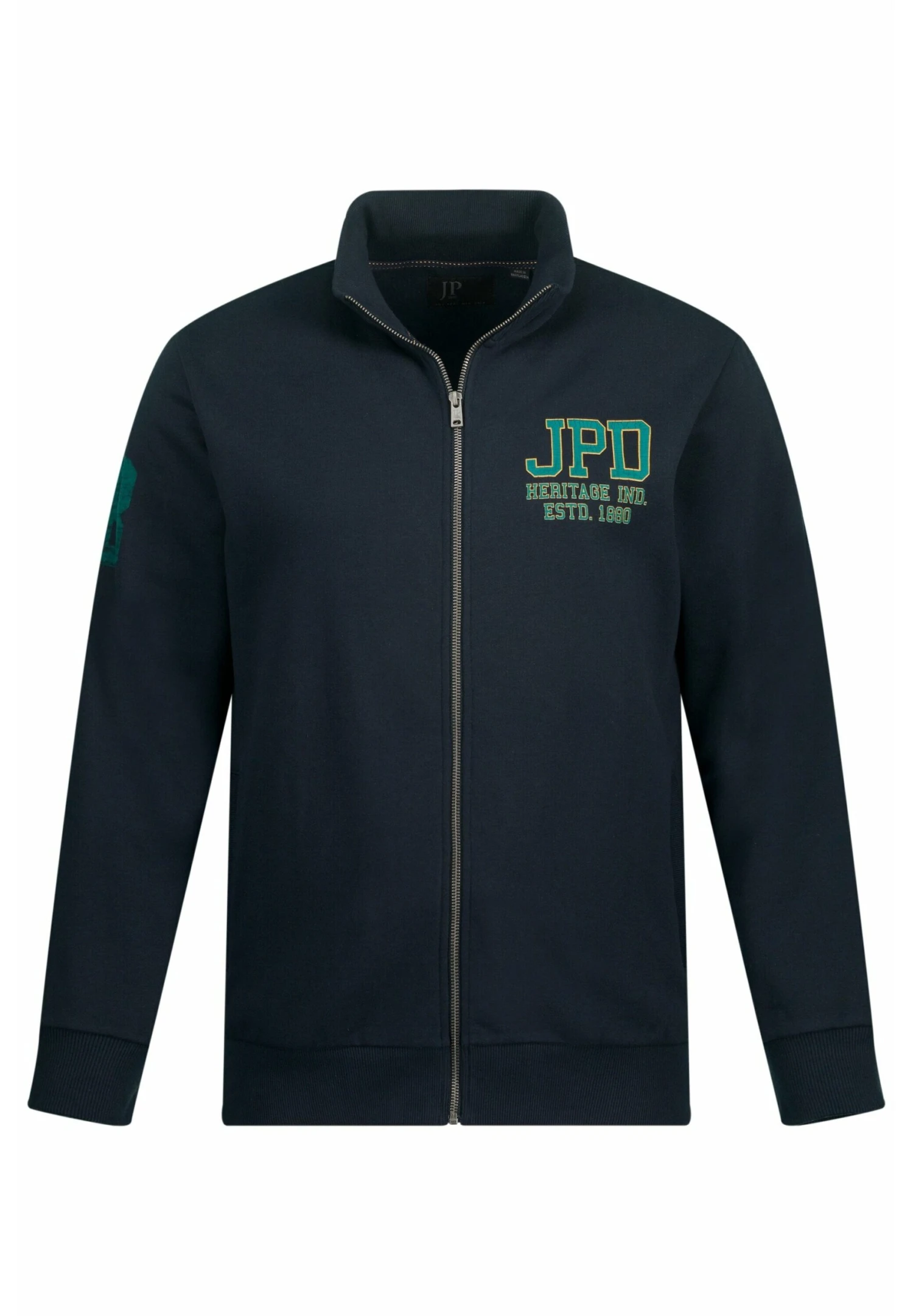 JP1880 Sweater Met Rits - Bleu Marine 3 JP1880 Sweater Met Rits - Bleu Marine - Afbeelding 3