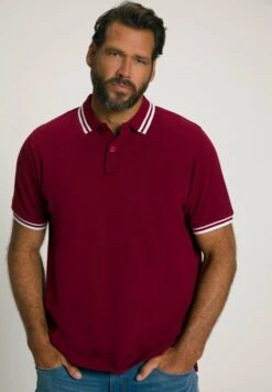 JP1880 Poloshirt - Dunkel Weinrot