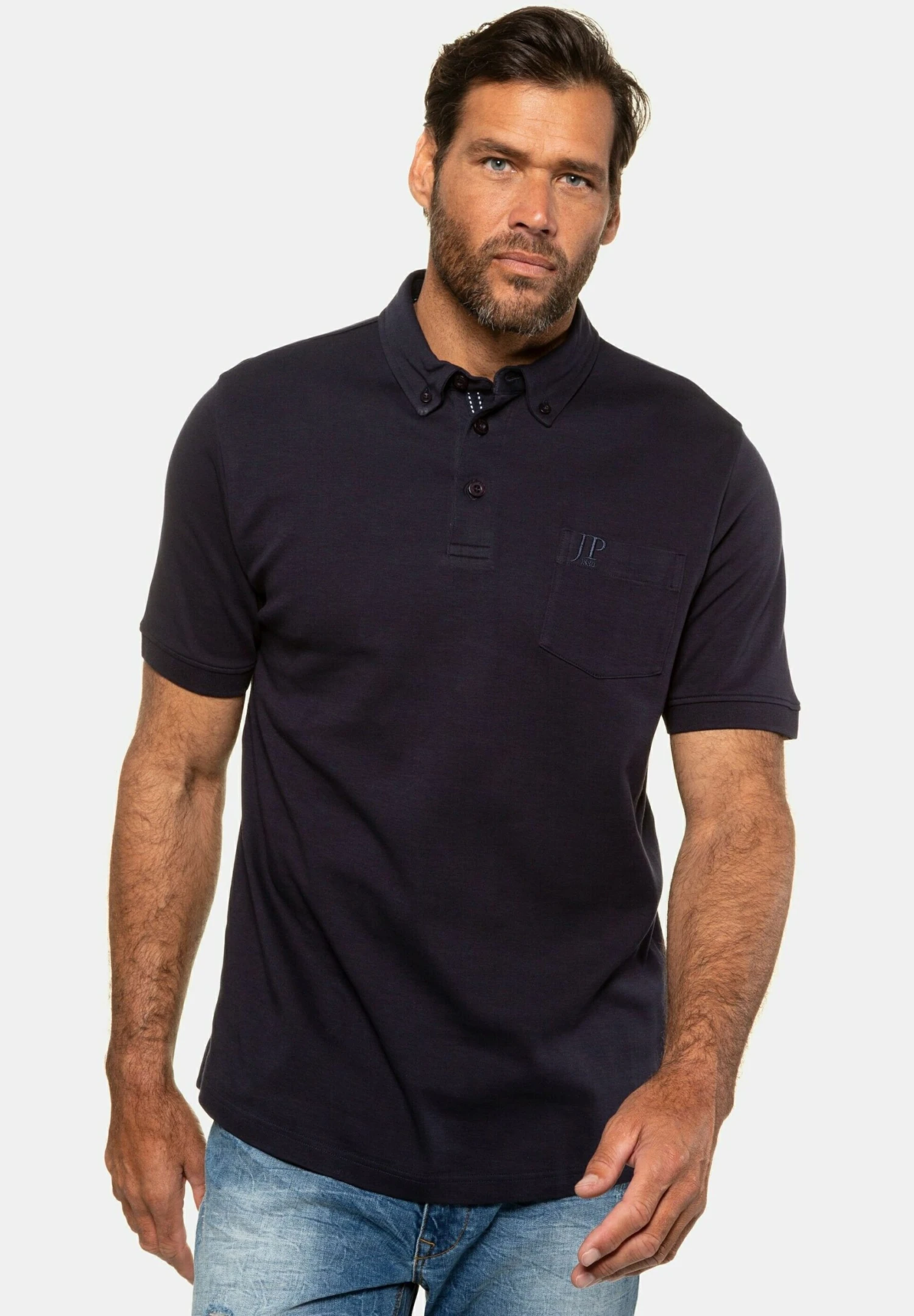 JP1880 Poloshirt - Dunkel Marine 1 JP1880 Poloshirt - Dunkel Marine