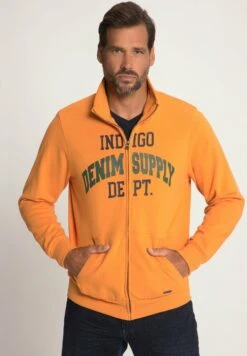 JP1880 Sweater Met Rits - Tieforange