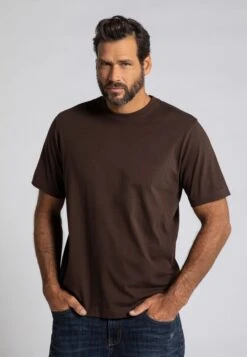 JP1880 Grosse Grössen Bis 8Xl - T-Shirt Basic - Mahagonibraun