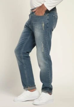 JP1880 FlexnamicBleached Destroy-Look 5-Pocket Bis- Straight Leg Jeans - Hell Bleached 5 JP1880 FlexnamicBleached Destroy-Look 5-Pocket Bis- Straight Leg Jeans - Hell Bleached -JP1880 Winkel 44975822ad5f4d799f80058c4ec01753