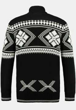 JP1880 Jacquard Stehkr - Vest - Schwarz -JP1880 Winkel 4b3b168346784fae83c18066503631c8