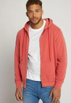 JP1880 Sweater Met Rits - Orangerot -JP1880 Winkel 4d1fa822e53d428289aac70e81430a5a