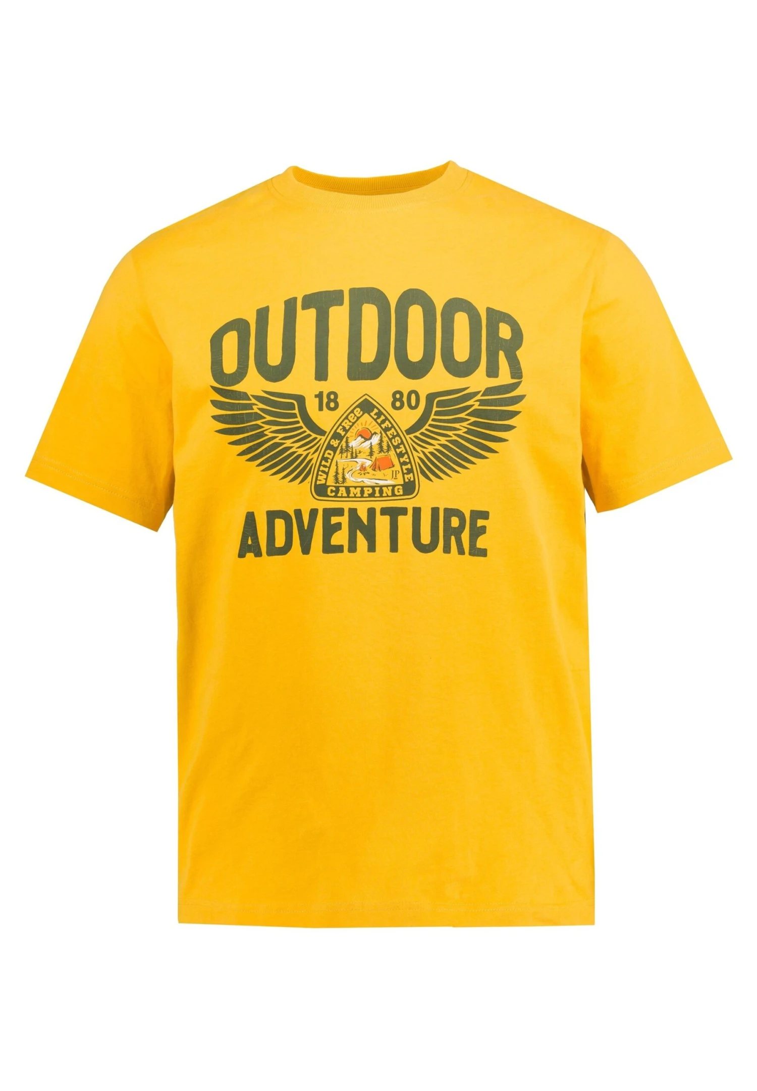 JP1880 T-Shirt Print - Goudgeel 3 JP1880 T-Shirt Print - Goudgeel - Afbeelding 3