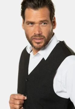 JP1880 Bodywarmer - Anthrazit -JP1880 Winkel 50357ef78bdc4eb682d99c99089151f0