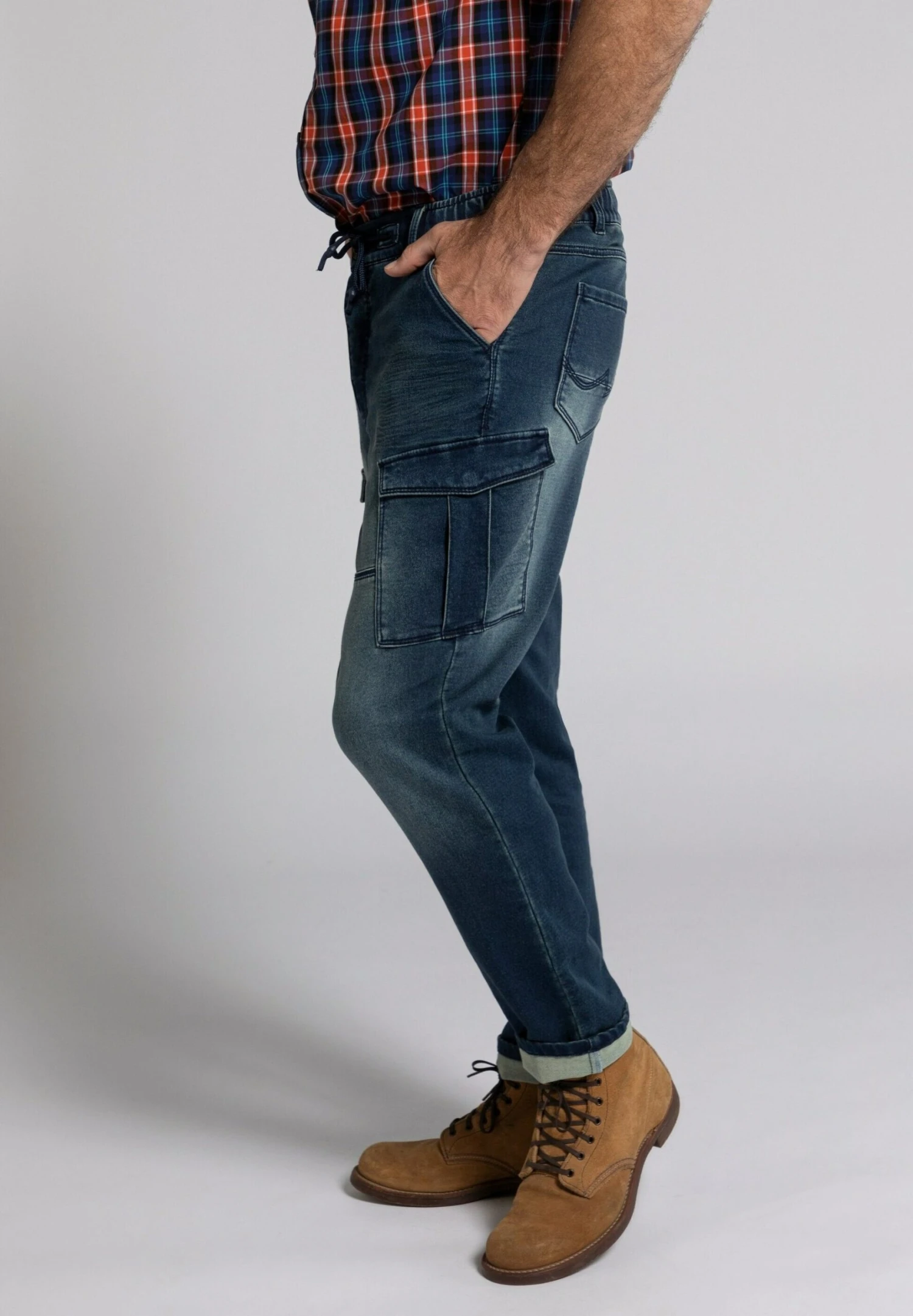 JP1880 Jeans Tapered Fit - Darkblue Denim 3 JP1880 Jeans Tapered Fit - Darkblue Denim - Afbeelding 3