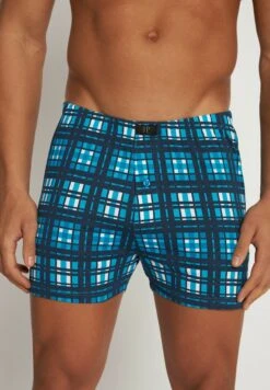 JP1880 Boxershort - Mat Nachtblauw