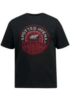 JP1880 Spotted Hyena - T-Shirt Print - Noir -JP1880 Winkel 5372f0136edf4cfcbefd5cafcd7422d8