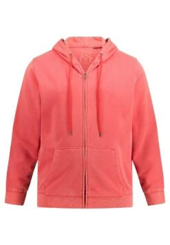 JP1880 Sweater Met Rits - Orangerot -JP1880 Winkel 576748516e414a1d8aac903e1f592c74