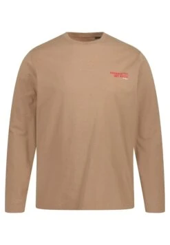 JP1880 Langarm Flexnamic Melange - Longsleeve - Hellbraun -JP1880 Winkel 580536ac90fb4f6182f2ca4713c9518b