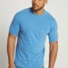 JP1880 T-Shirt Basic - Licht Azuurblauw