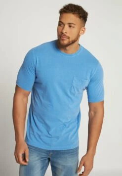 JP1880 T-Shirt Basic - Licht Azuurblauw