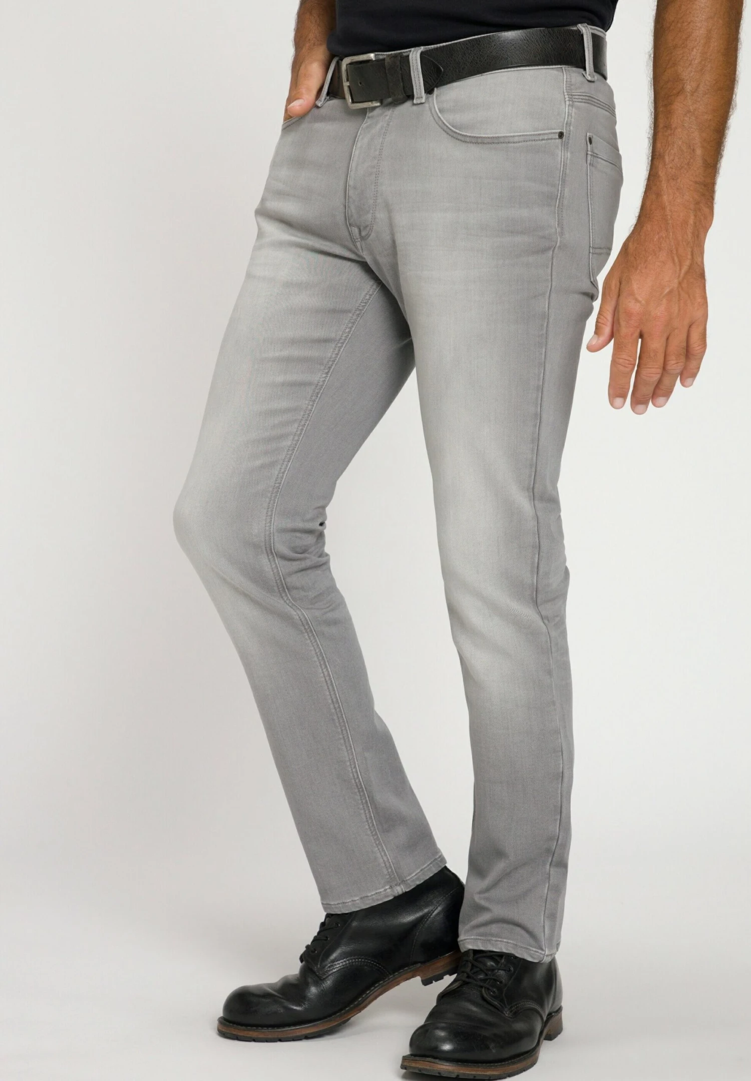 JP1880 Flexnamic - Slim Fit Jeans - Grey Denim 3 JP1880 Flexnamic - Slim Fit Jeans - Grey Denim - Afbeelding 3