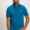 JP1880 Poloshirt - Blauwturkoois Donkerolijf -JP1880 Winkel 5b56ed90f27b4a9089aeab4c82d9c173
