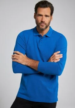 JP1880 Basic- Poloshirt - Helles Kobalt