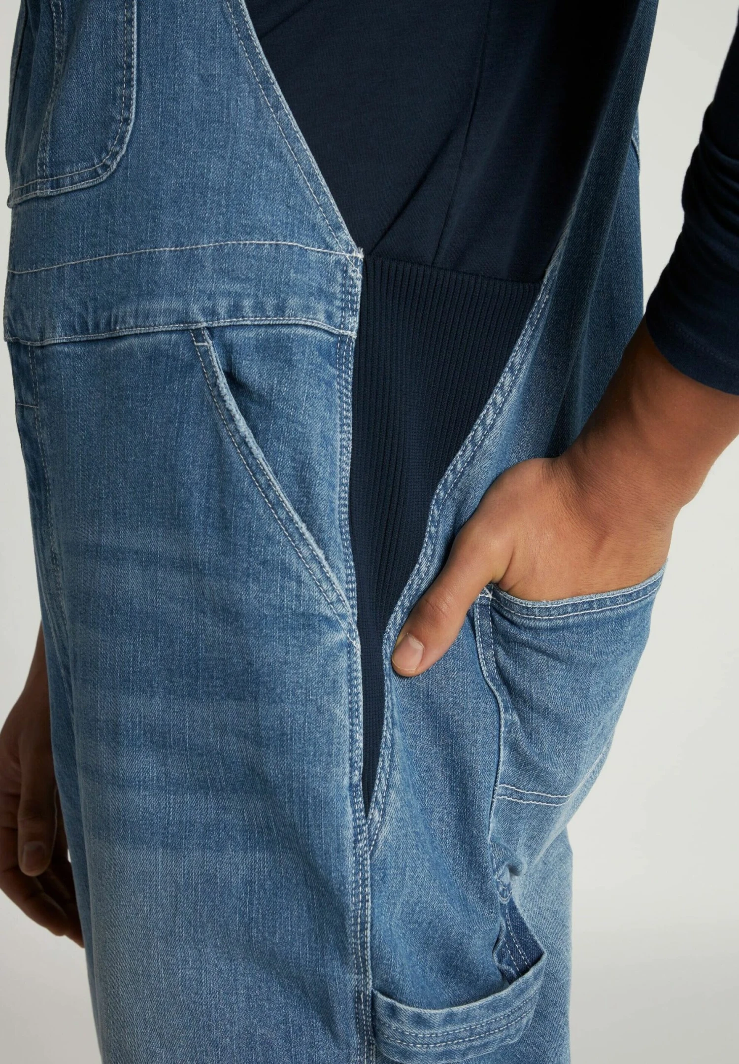 JP1880 Tuinbroek - Bleu Clair 4 JP1880 Tuinbroek - Bleu Clair - Afbeelding 4