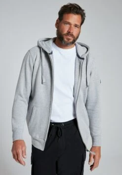 JP1880 Sweater Met Rits - Grau Melange -JP1880 Winkel 5e8056bd257847dcbc8339200d007ffd