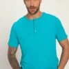 JP1880 T-Shirt Basic - Dark Turquoise -JP1880 Winkel 5ebf90b53b294efbb7c3e9eff1e7b365