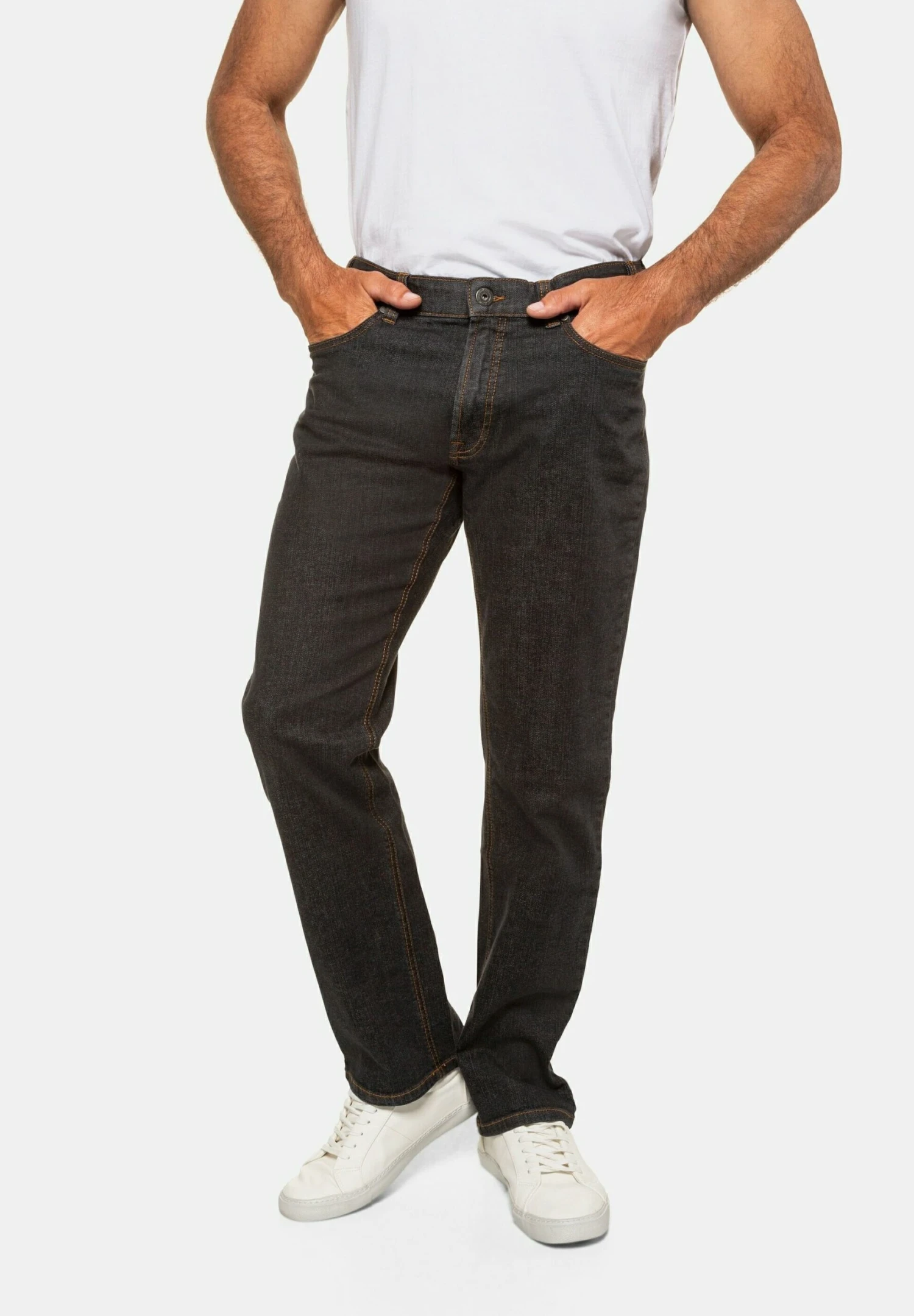 JP1880 Straight Leg Jeans - Black 1 JP1880 Straight Leg Jeans - Black